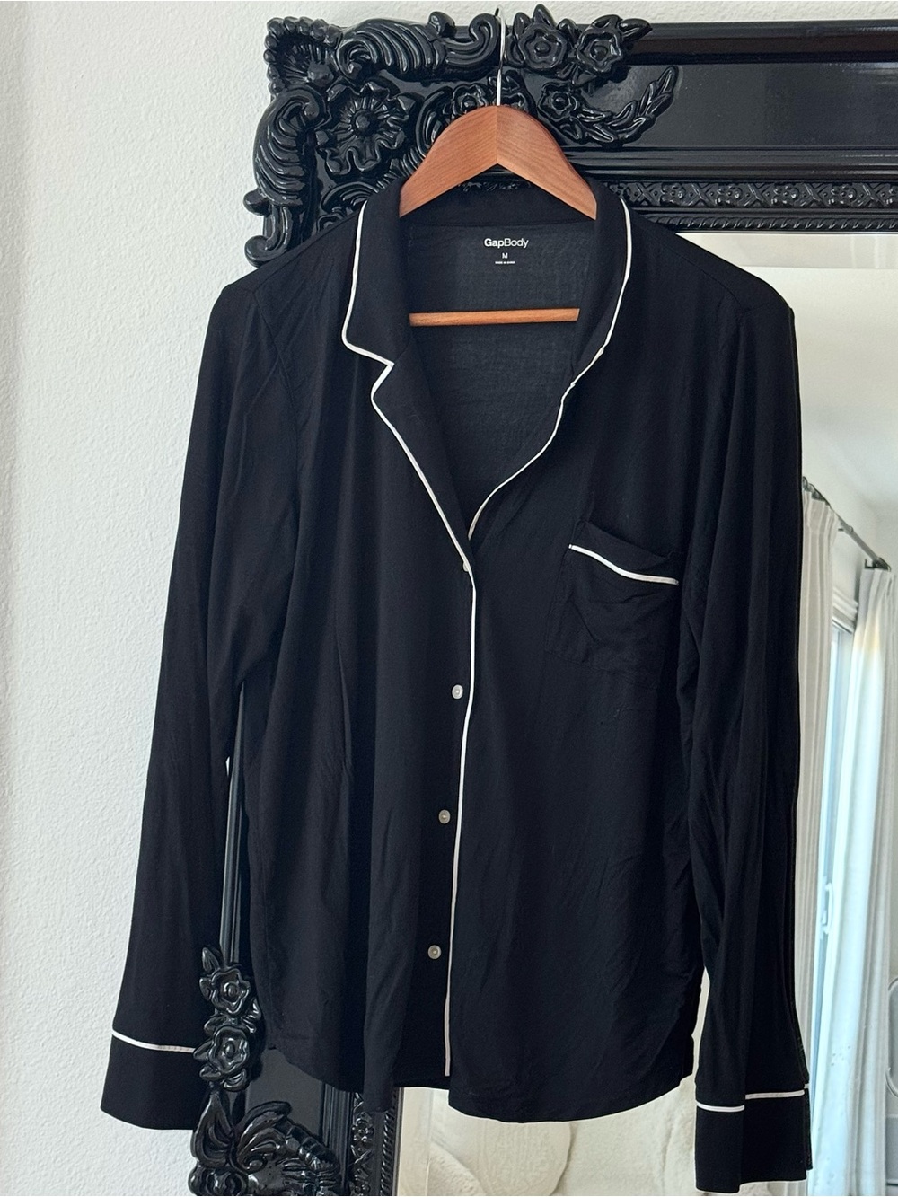 Gap | Women’s Black SoftMade Modal Pajama Set - Picture 4 of 12